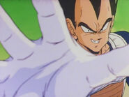 Vegeta about to kill Jeice