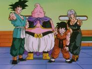 Goten wishes Pan good luck