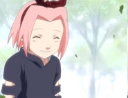 Sakura as a child.
