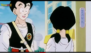 Videl tells Gohan to not to fight criminals