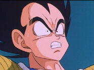 Vegeta's reaction of Goku's speed