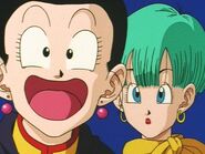 Chi-Chi is happy to see Goten