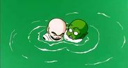 Dende saving Krillin