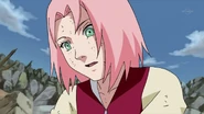 Sakura sees Hinata has regained consciousness.