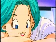 Future Bulma tells her son that he is grateful to be alive.