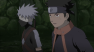 Kakashi and Obito arrives to save Rin.