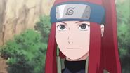 Kushina at her husband's Hokage Reign.