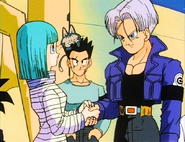 Trunks saying goodbye