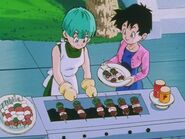 Videl at Bulma's BBQ