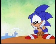 Sonic is depressed that Breezie is a robot, and was made by his arch enemy