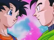 Videl and Gohan falling in love