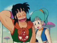 Bulma gets together with Yamcha