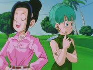 Chi-Chi wonders what life would be like if she had Vegeta instead of Goku