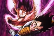 Vegeta has a nightmare about his fight with Goku