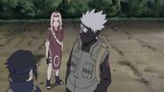 Sakura finds out that Sasuke has to bring Naruto back with him.