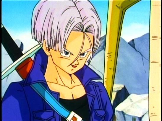 Did the future Trunks undergo the same transformation as Broly in