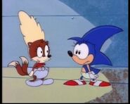 Sonic and Tails as babies