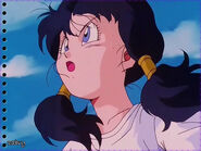 Videl saw Gohan flying away as Great Saiyaman for the first time