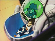 Vegeta taking a nap