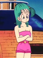Bulma's appearance in the Fortuneteller Baba Saga
