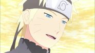 Naruto tells Kushina not to apologize, since he admits that even though he was an Orphan and had a rough childhood as a Jinchuriki. He never truly blamed her or Minato at all for what happen when he born.