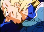 Future Vegeta is kill by the androids.