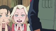 Ino admiring Sasuke.