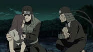 Hiruzen agrees on Kushina's final request; to have Naruto raised by him.