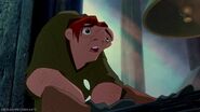 Quasimodo hears Esmeralda's voice