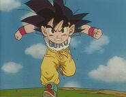 Goku Jr. running