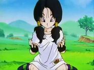 Videl holds her hands out