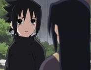 Sasuke asks his mother what's wrong.