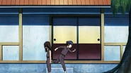 Hanabi sees Hinata run off after their father scolds her for losing against Hanabi.