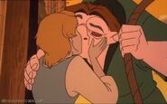 Quasimodo kissing Madellaine