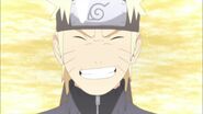 Naruto telling Kushina that he finally realizes a parent's love; and that he is happy to be her and Minato's son.