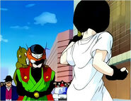 Gohan facing Videl