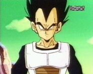 Vegeta after he fights Frieza