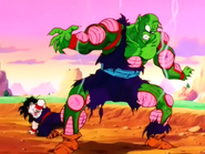 Gohan sees Piccolo save him one last time