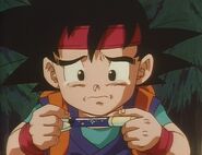 Goku Jr. admits he is a coward and wants to be more like his grandma.