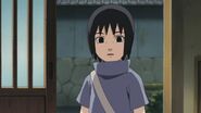 Itachi is surprise to see Sasuke.