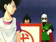 Gohan wishes Videl good luck