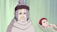 Chiyo learns that Gaara is born premature.