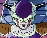 Frieza looking at Planet Vegeta