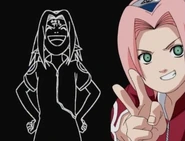 Sakura remarks that love conquers all.