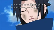 Sasuke admits to Naruto that being in Team Kakashi has made him become best friends with him.
