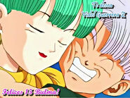 Bulma with kid Trunks