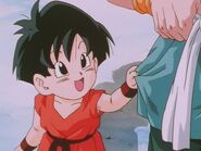 Pan asks Goku if she can hang out with him