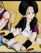 Videl saw Gohan daydream in the classroom