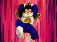 Vegeta ruthlessly attacks the Namekians