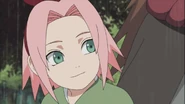 Sakura admits that Ino is brave when It comes to eye contact with Sasuke.